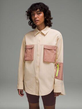 NWT Lululemon Grid Fleece Hiking Overshirt